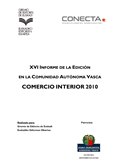 Informe de la edición en la Comunidad Autónoma Vasca - Comercio interior 2010